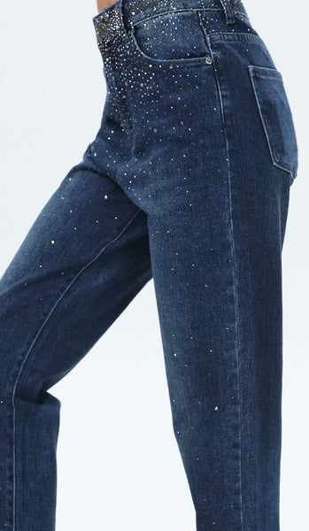 MELLY & CO - SLIM FIT SPARKLE JEANS