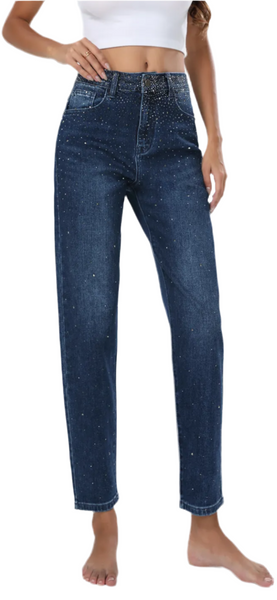 MELLY & CO - SLIM FIT SPARKLE JEANS